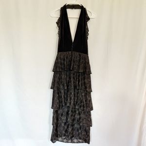 Sau Lee NWT Jill Jacquard Pencil Black Dress